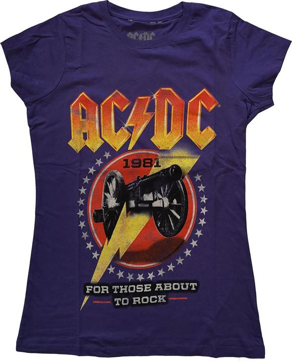 Immagine prodotto AC/DC Per chi sta per fare Rock 81 (Girlie) (M)