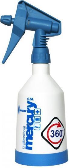 Immagine prodotto Kwazar Flacone spray Mercury Super Pro plus 0,5 L, bianco/blu, 8,9 x 8,9 x 29 cm (0.50 l)