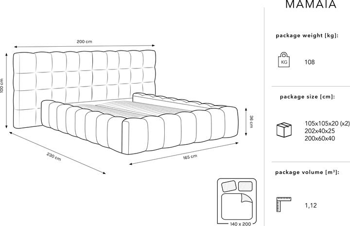Actual product image Micadoni Mamaia (100 x 200 cm)