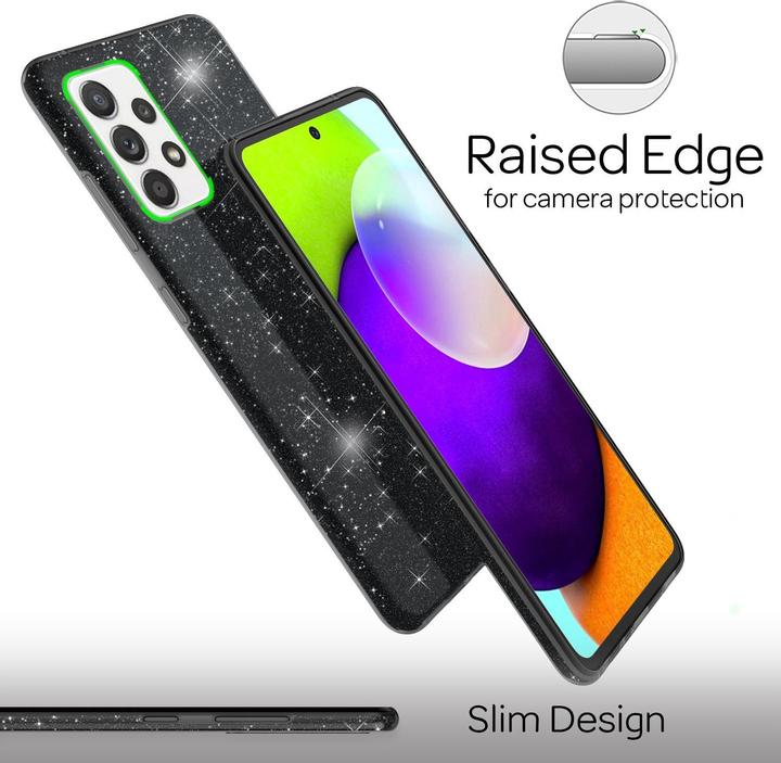 Image du produit Nalia Étui pour téléphone portable à paillettes (Samsung Galaxy A52)