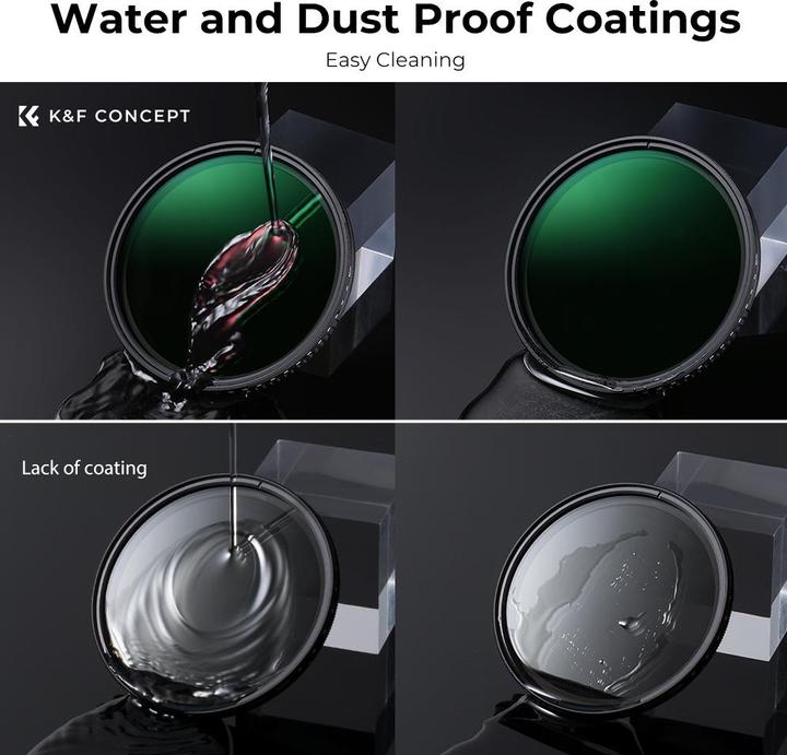 Produktbild K&F Concept Filter Slim 40.5 mm MV36 (40.50 mm, ND- / Graufilter)