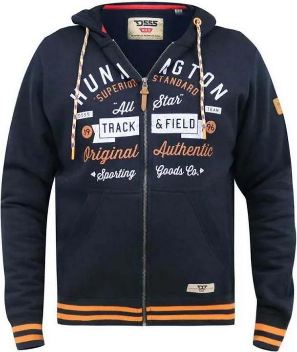 DUKE Flanders D555 Hoodie mit durchgehendem Reissverschluss