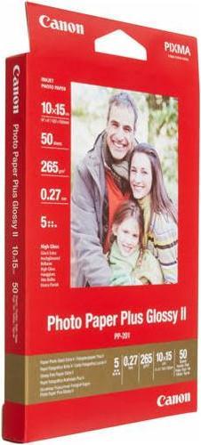 Immagine prodotto Canon PP-201 Plus II (260 g/m², 10 x 15 cm, 50 x)