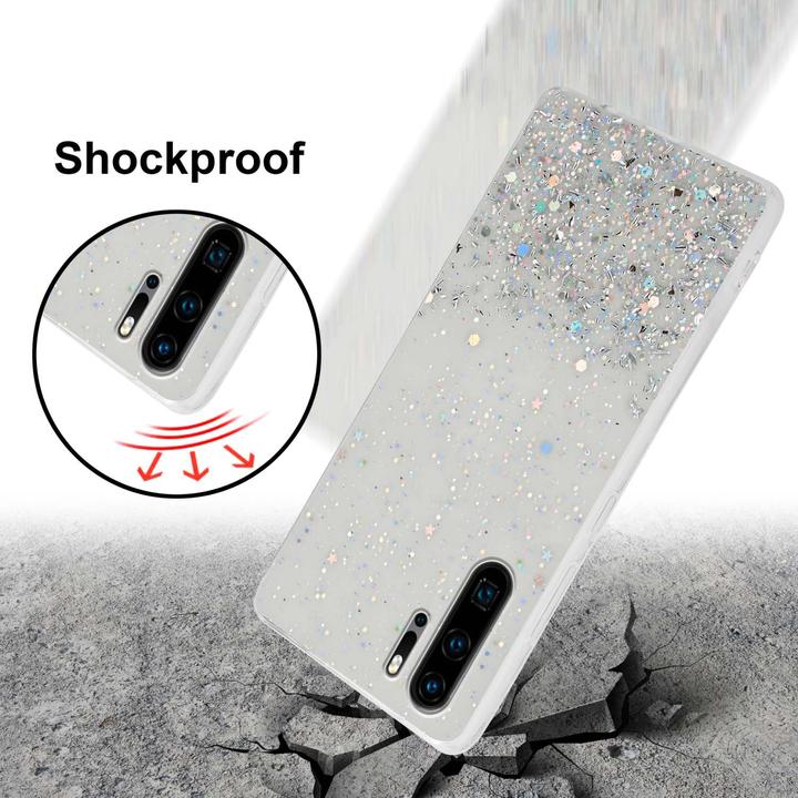 Image du produit Cadorabo Housse TPU avec paillettes pour Huawei P30 PRO (Huawei P30 Pro)
