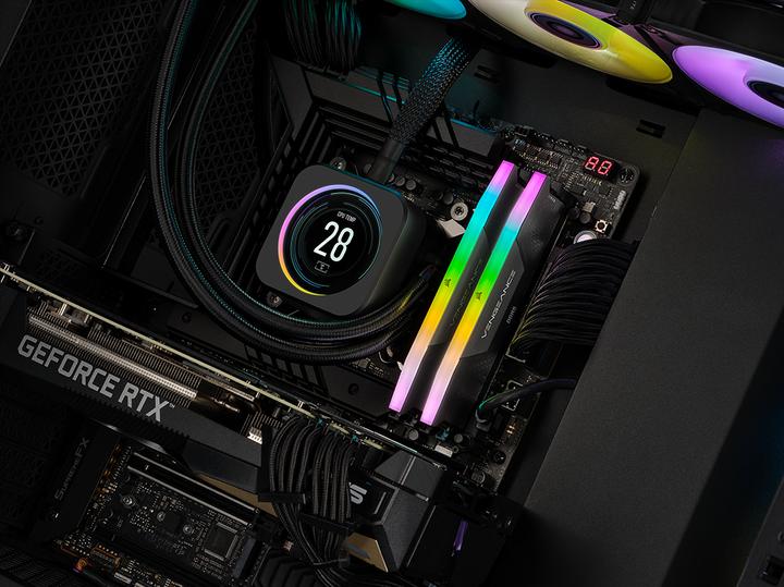 Actual product image Corsair Vengeance RGB (2 x 48GB, 6600 MHz, DDR5 RAM, DIMM)