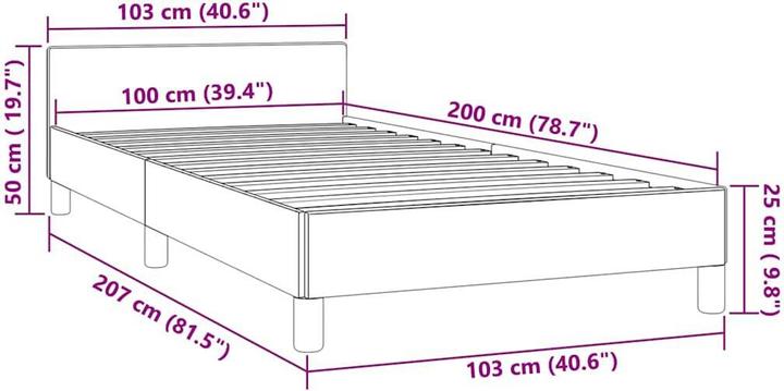 Immagine prodotto VidaXL Johnny (100 x 200 cm)