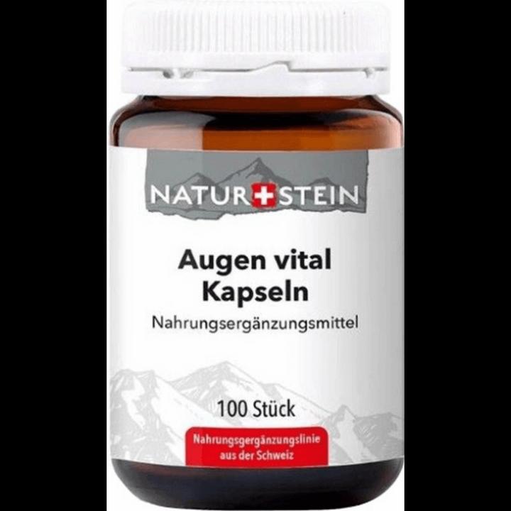 Immagine prodotto Naturstein Tappi vitali per gli occhi (100 Pezzo/i, Pillole, 154 g)