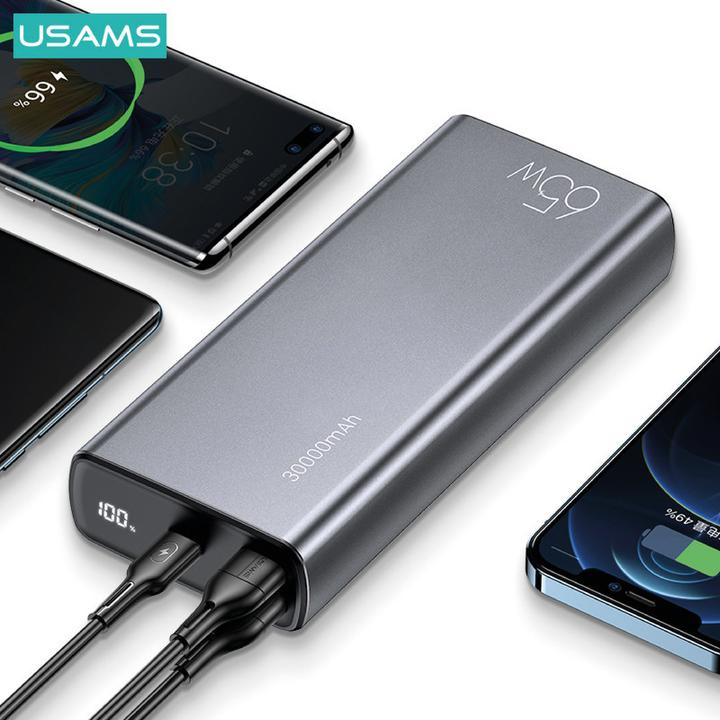 Immagine prodotto Usams Serie SuperMac (30000 mAh, 65 W, 111 Wh)