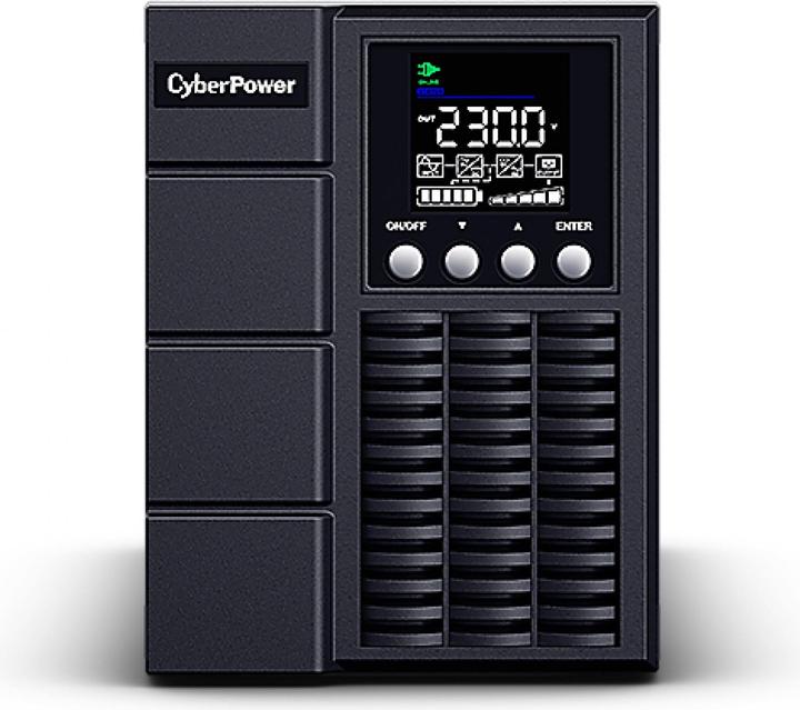 Produktbild Cyberpower OLS1000EA-DE Doppelwandler USV 1000VA/900W LCD SNMP Slot dt.Software VMWARE ready (1000 VA, 900 W, Online-Doppelwandler USV)