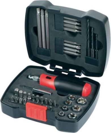 Actual product image Black & Decker 43-piece hand ratchet set