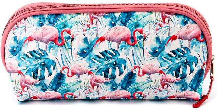 Immagine prodotto Oh My Pop! Borsa da toilette piccola in gelatina Flamenco Tropical