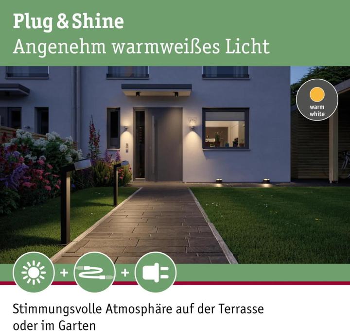 Image du produit Paulmann Plug & Shine Path (350 lm, IP67)