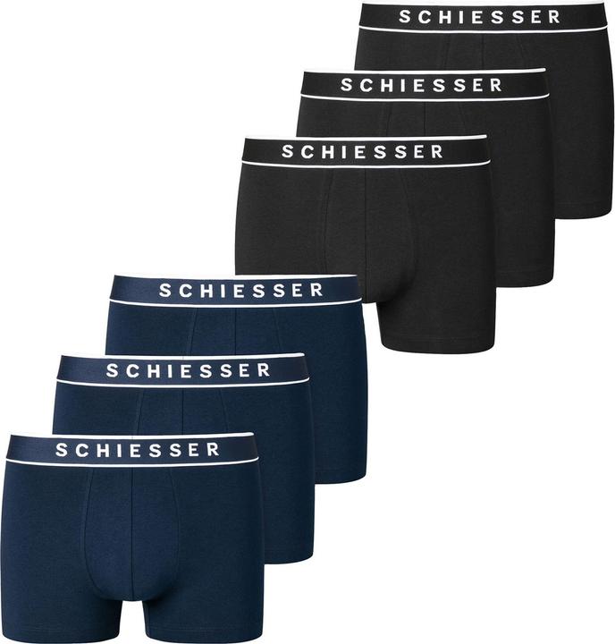 Produktbild Schiesser Retro Boxer 95/5 Organic Cotton (4XL, 6er Pack)