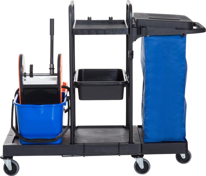 Actual product image Jamb Cleaning trolley with 2 buckets (1 pcs.)