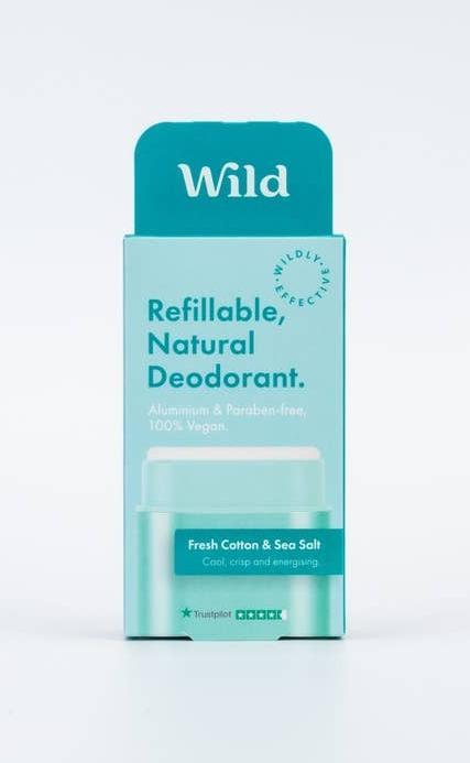 Produktbild Wild Nachfüllbares Deodorant Fresh Cotton & Sea Salt (Stick)