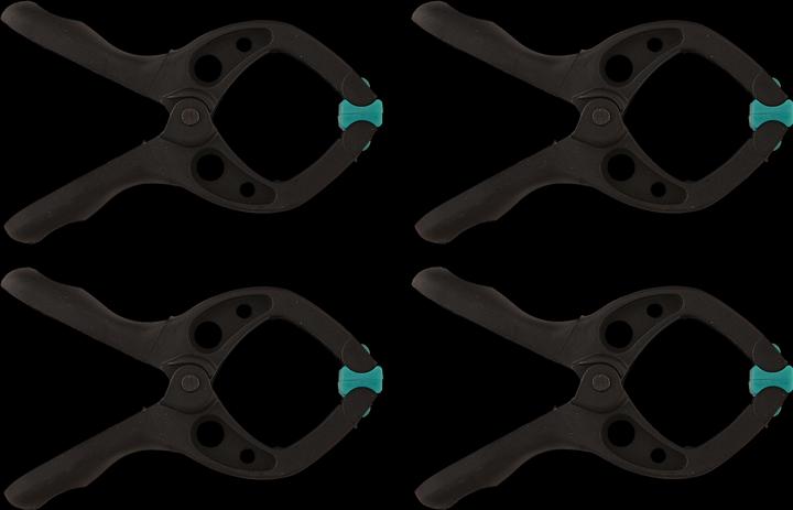 Produktbild wolfcraft 4 Federzwingen microfix (30 mm)