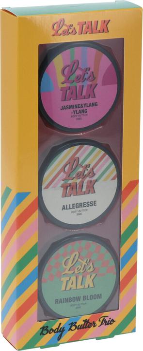 Produktbild Let's Talk Körperpflege Body-Butter-Set 3tlg. (Körperpflegeset)
