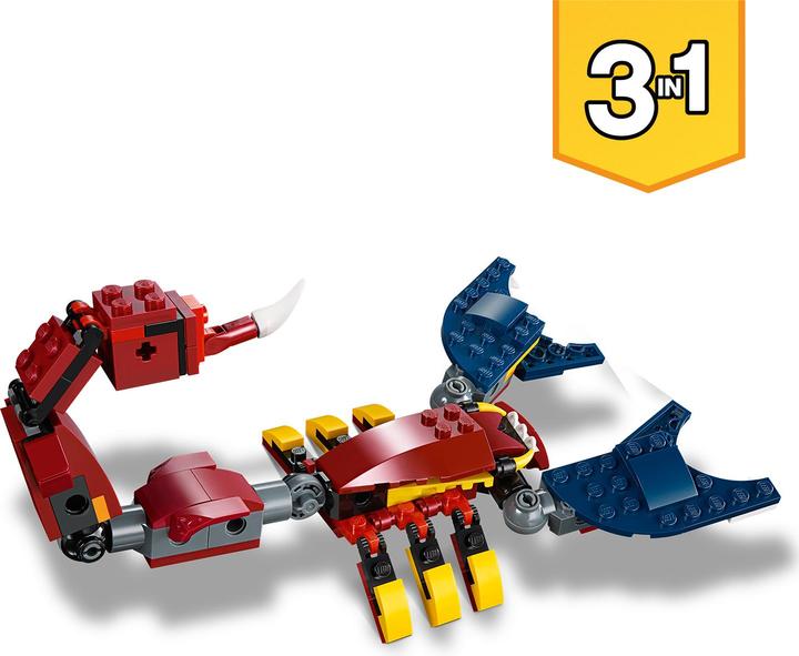Actual product image LEGO Fire Dragon (31102, LEGO Creator 3-in-1)