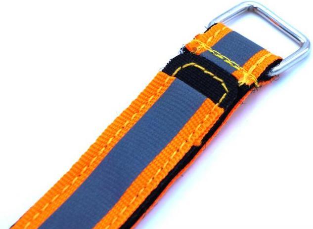 Image du produit Dronefactory VivaFPV HighVis Battery Strap (Orange) (Batterie de drone)