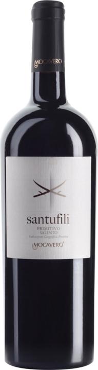 Actual product image Azienda Vinicola Mocavero Santufili Primitivo Salento IGP (1 x 75 cl, 2019)