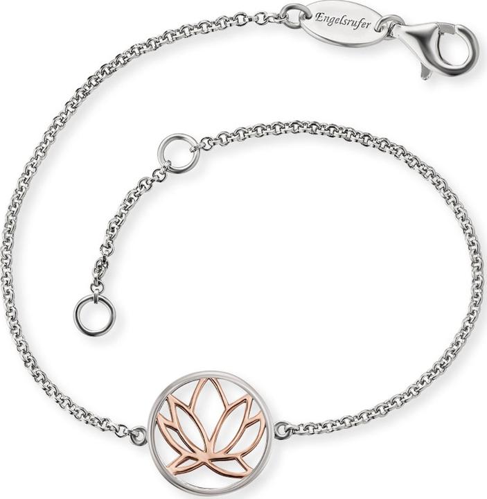 Actual product image Engelsrufer Bracelet lotus (19 cm, Silver)