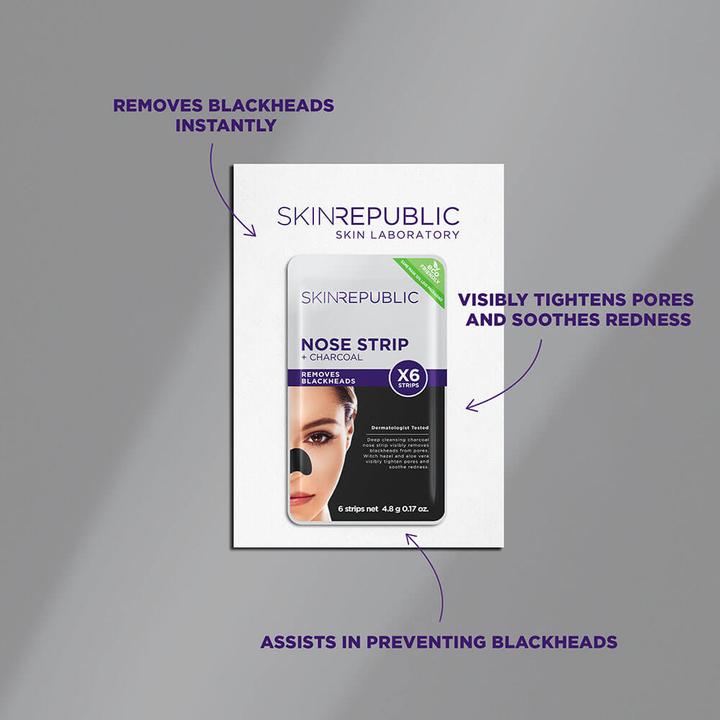 Actual product image Skin Republic Charcoal Nose Strips