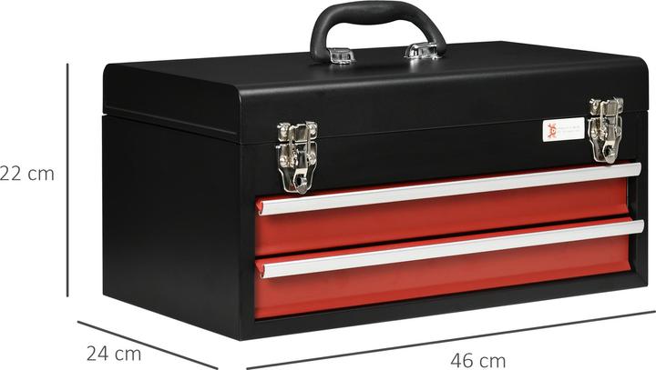 Actual product image Durhand Tool box with 2 drawers (1 pieces)