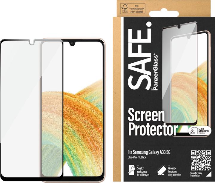 Immagine prodotto Safe. Pellicola protettiva Custodia amichevole Galaxy A33 5G (1 Pezzo/i, Samsung Galaxy A33 5G)