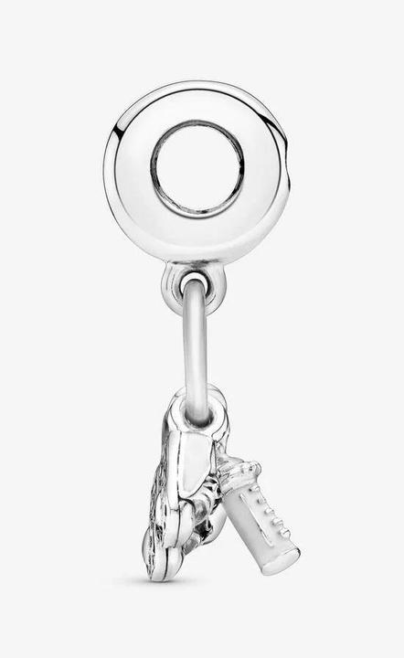 Immagine prodotto Pandora Scarpe biberon e cuore (Argento 925)