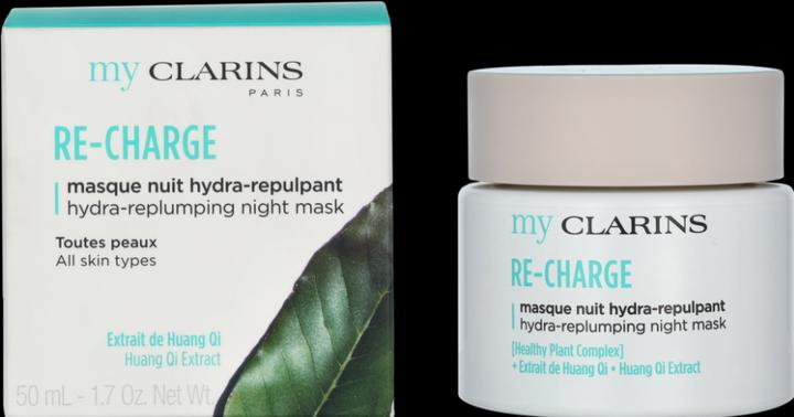Image du produit Clarins Masque de nuit Re-Charge Hydra-Replumping (50 ml)