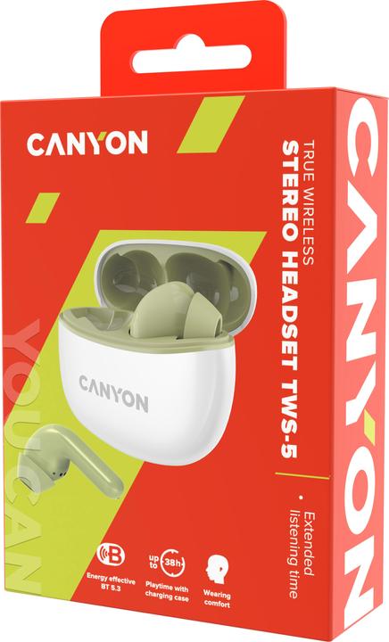 Produktbild Canyon TWS-5 (keine Geräuschunterdrückung, 7.50 h, Kabellos)