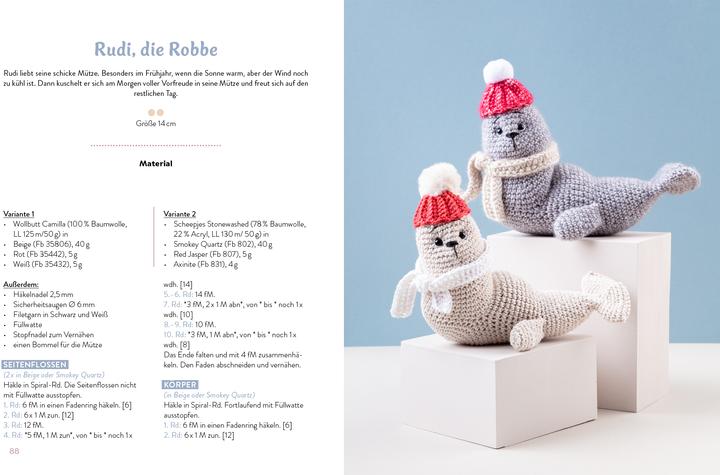 Produktbild Amigurumi – Verflixt süss und nicht zugenäht! (Deutsch, Linda Urbanneck, 2023)