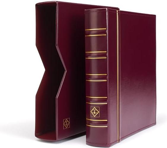 Actual product image Optima coin album (b.red) (CLASMKA R)