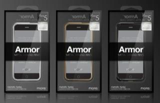 Image du produit more. Armor Metal Bumper pour iPhone 5/5S/SE Aluminium/Bleu (Apple iPhone 5, Apple iPhone 5s)