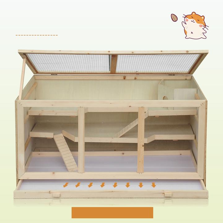 Image du produit PawHut Cage pour rongeurs