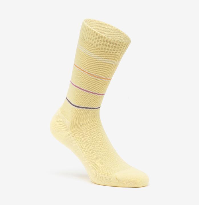 Produktbild Quechua Wandersocken hoch Lyocell & Leinen 2 Paar Hike 100 Lime & Flore (39, 42)