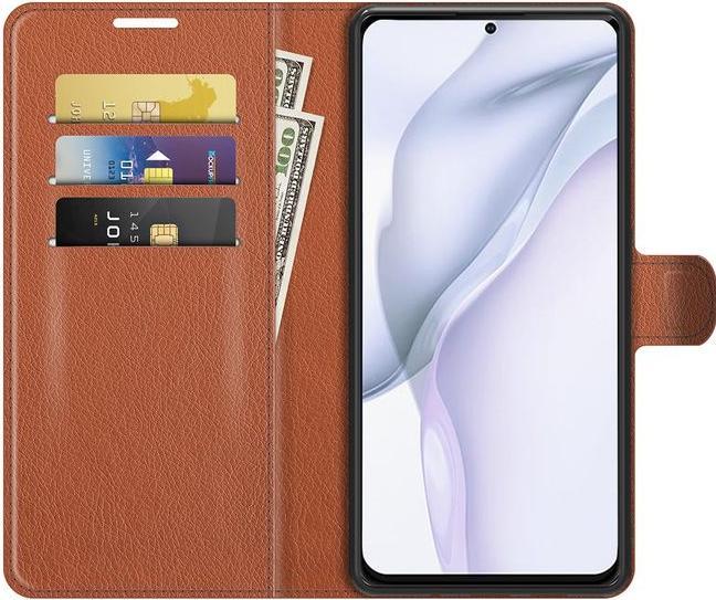 Productafbeelding MU Classic Litchi Leren Boekomslag Serie (Huawei P50)