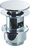 Actual product image Vola A62 Push UP collar valve 1 1/4" chrome