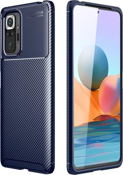 Productafbeelding MU Style Koolstofvezel TPU Softcase-serie (Xiaomi Redmi Note 10 Pro)
