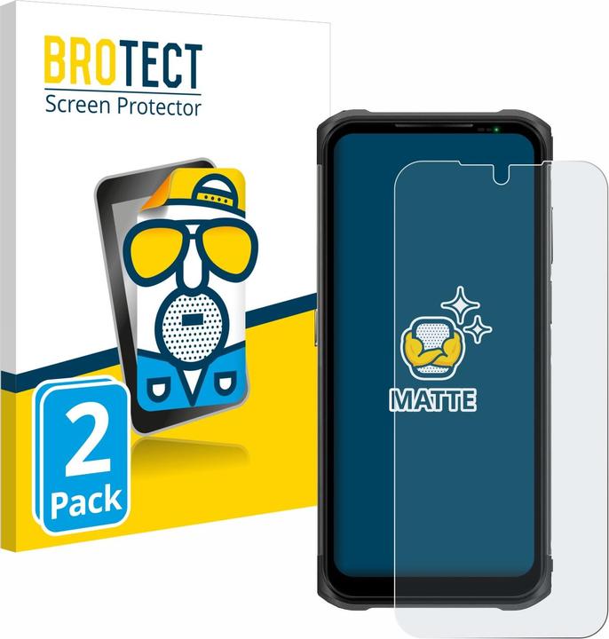 Actual product image BROTECT Protector Anti-Glare (2 Piece, Ulefone Armor 12S)