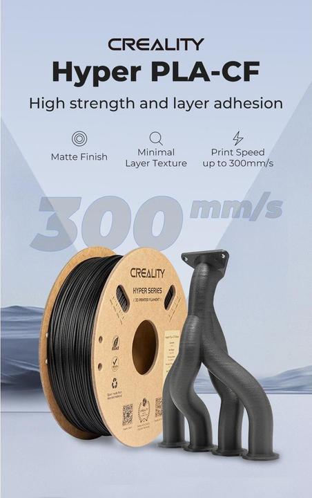 Immagine prodotto Creality Hyper Carbon (Carbonio, 1.75 mm, 1000 g, Marrone)