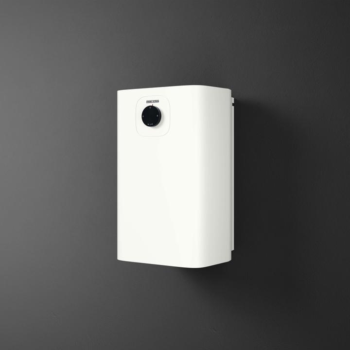Actual product image Stiebel Eltron SNU 10 Plus, anti-drip, thermostop function, under-sink boiler 10 litres low pressure with plug, 2kW