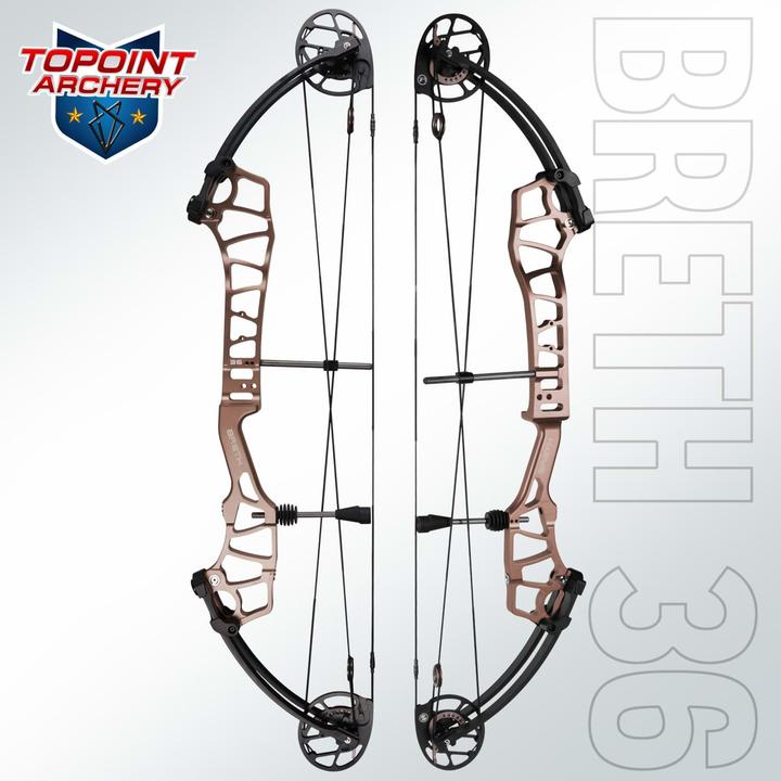 Produktbild Topoint Archery Breth 36 XL 50-60 lbs 26-30" LH Anodized Bronze