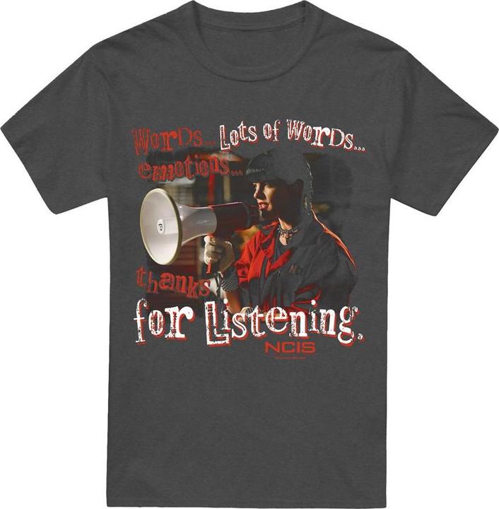 Immagine prodotto Ncis Thanks for Listening Maglietta Adulto Unisex (M)
