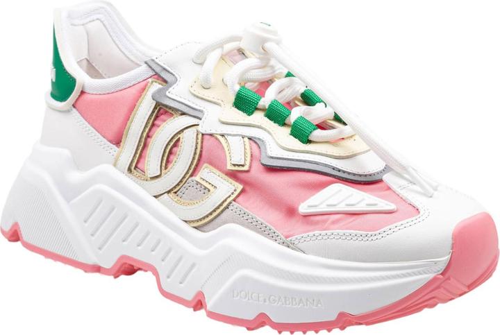 Produktbild Dolce & Gabbana daymaster sneakers in nylon and leather color white and pink (42)
