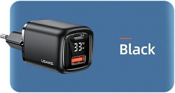 Produktbild Usams 33W QC + PD Digital Display Fast Charger (33 W)