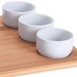 Actual product image Excellent Houseware Sushi set bamboo porcelain 4-piece