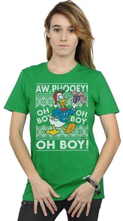 Produktbild Disney Donald Duck Christmas Fair Isle TShirt (XXL)