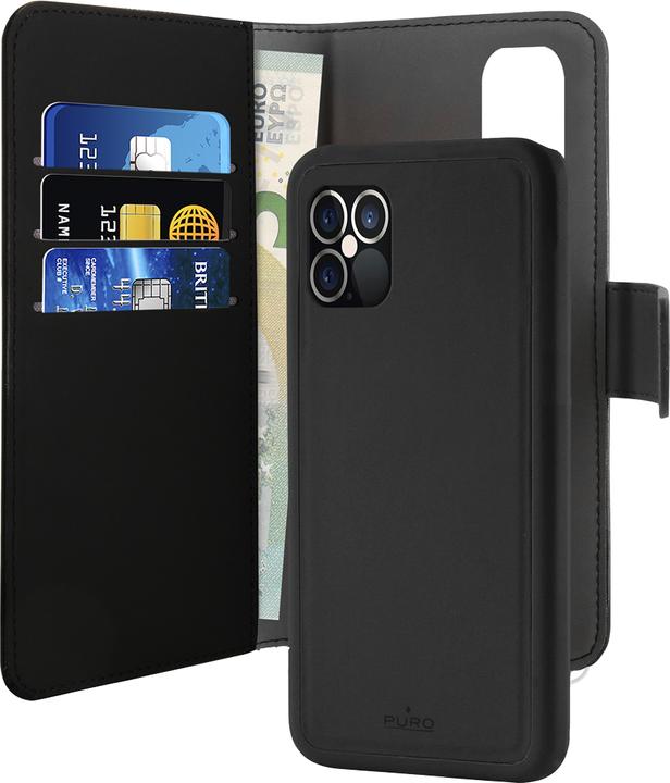 Immagine prodotto Bigben PUROFOLIOMAGNIP1267B Custodia protettiva per cellulare (6,68 pollici) Wallet Case (Apple iPhone 12 Pro Max)