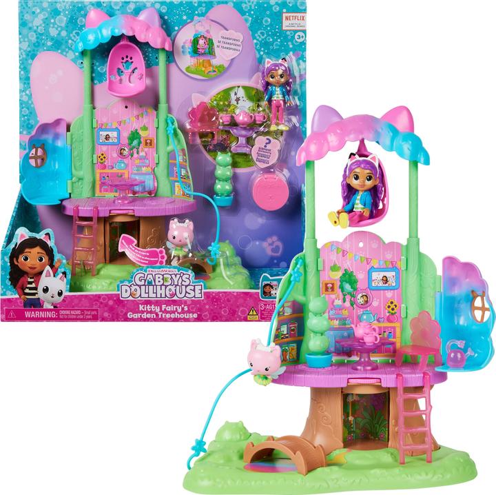 Produktbild Gabby's Dollhouse Fairy's Garden Treehouse